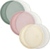 WeeSprout Baby & Toddler Non-Suction Plates with Lids, 100% Food Grade Silicone, 3 Pack