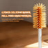 NJYW 7-in-1 Set Baby Bottle Brush with Silicone Nipple & Straw Brushes, Soap Dispenser, Foldable Drying Rack, Portable