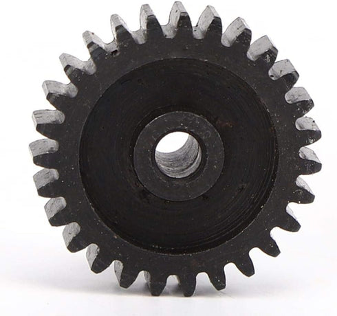 T best Motor Pinion Gear, 27T 1:14 Scale Remote Control Crawler Car Upgrade Parts for Wltoys 1/14 144001 (Black)