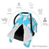 Zhbvncp Funny Teeth Dental Dentist Baby Car Seat Cover & Breastfeeding Nursing Cover - Breathable Stretch Fabric