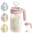 Papablic Glass Formula Pitcher, Fast Baby Breastmilk Maker with Mixing Handle Lid,