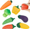 KIDPAPA Pretend Play Food Set,Toy Food for Toddler Kids Kitchen Playset,Realistic Vegetables Fake