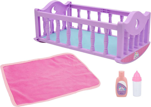 Crib Time Fun - New Adventures 12" Doll Playset for Children's Pretend Play, Ages 2+