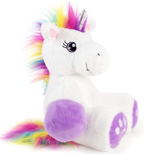 18" Plushible Poppy The Unicorn Stuffed Animal, Plush Unicorn Toy for Girls & Boys - Machine Washable Plush, Soft