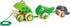 Hape Pull Along Frog Family with Anti-Rollover Wheels, Toddler Push and Pull