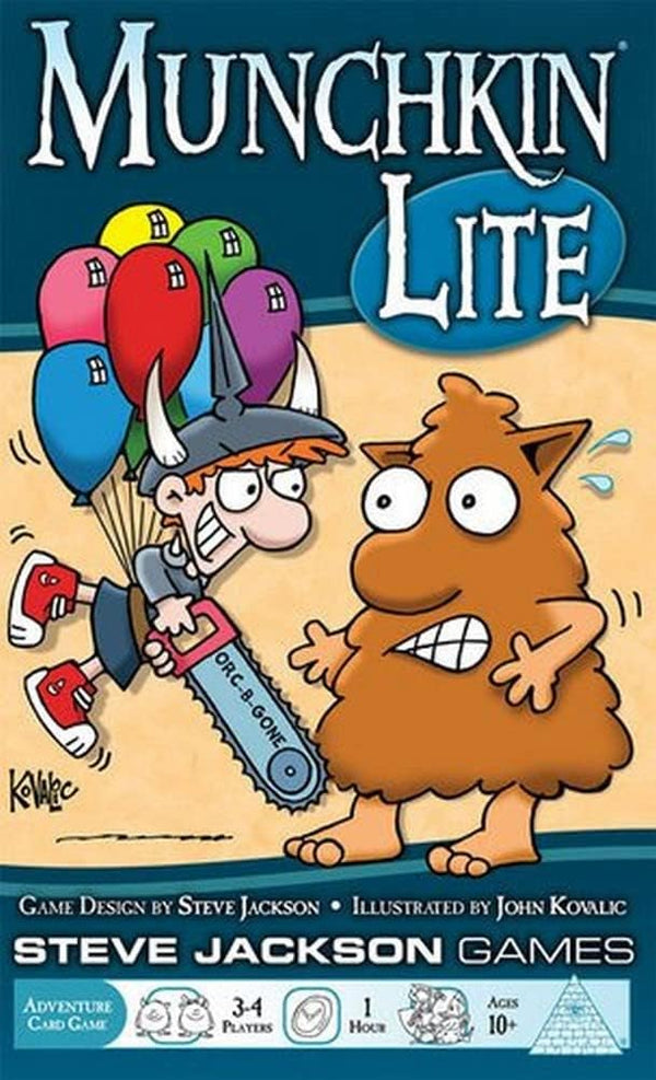 Steve Jackson Games Munchkin Lite Card Game - Family Fantasy Adventure Game