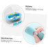 MERRYHAPY Rechargeable Electric Nail Polisher Kit for Adults Boy Girl and Pets Multifunctional Nail Grinding Machine