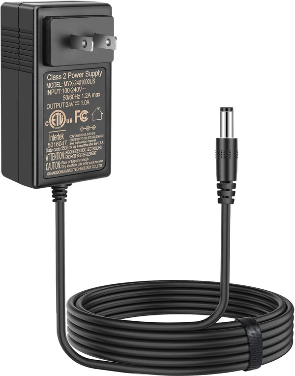 EGK 24V Charger for Ride On Toys Car with 6.6Ft Cable, Supply