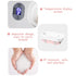 Vistnale Baby Wipe Warmer, Portable Wipe Warmer Dispenser with Adjustable Temperature & Night Light, Gentle Heating