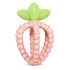 RaZbaby Bites Silicone Baby Teething Toy Sensory Toy with Textured BerryBumps for