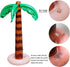Inflatable Palm Tree Decoration, 2 Pack Jumbo Coconut Trees for Hawaiian Luau Party Decor