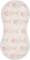 decor gift Cotton Burp Cloths Muslin Easy Care Cartoon Cute Pink Fish Bones washcloths