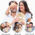 FREEBLOSS Surprise Pregnancy Announcement for Dad Baby Reveal Ideas for Husband, Hi Daddy Pregnancy Test Keepsake