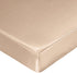 SiinvdaBZX Satin Crib Sheets for Baby Hair, Silky Soft Beige Crib Fitted Sheets for Standard Crib and Toddler Mattress, 28 x 52 x 8In (Pack of 1) by SiinvdaBZX