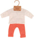15'' Miniland Clothes for Dolls Knitted Outfit Sweater & Trausers - ECO, Made in Spain, Quality, Role Play, Educational