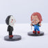 Horror Movie Anime Action Figure Set, Halloween Zombie Statues, Scary Toys, Collectible Home Decor
