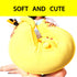 LVHUA Bananaplush Stuffed Animal Cute Fruit Plushie Hugging Pillow Long Plush Toys Sleeping Doll Gift for Birthday