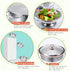 Cookware Pots and Pans Play Set, Mini Stainless-Steel Kitchen Cooking Utensils Toys for Kids, Educational Toy Kitchen