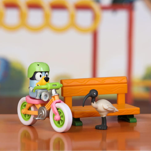Bluey Bicycle Vehicle and 2.5-3" Figure Pack