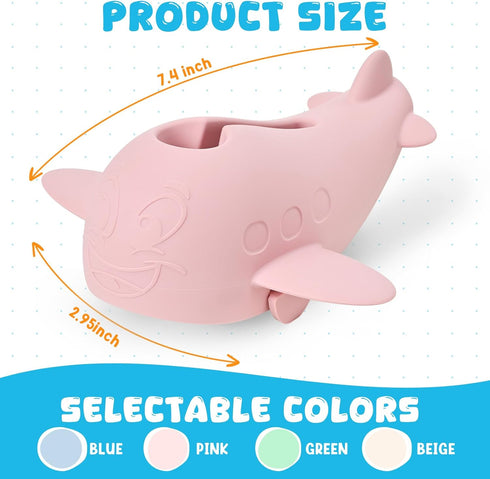 Bath Spout Cover, Baby Bathtub Faucet Cover, Universal Silicone Safety Guard with Anti-Slip Strap, Whale Design