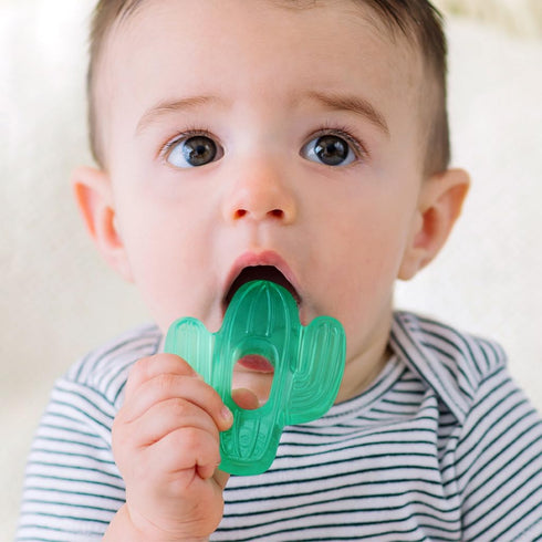 Set 2 Itzy Ritzy Water-Filled Teethers - Cold Cutie Coolers Textured On Both Sides to Massage Sore Gums & Emerging