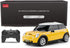 RASTAR Mini Cooper 1:24 RC Car, Yellow Remote Control Toy for Kids
