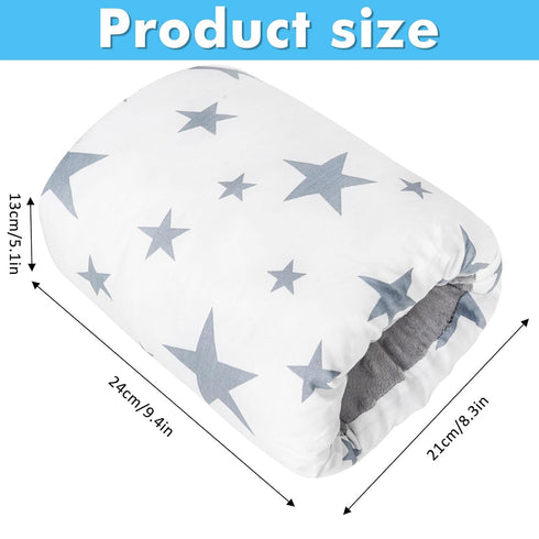 TEUOPIOE Baby Feeding Arm Pillow,Soft Cotton Bottle Nursing Arm Pillows for Newborn,Breastfeeding Pillows for More