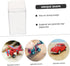Abaodam 6pcs Box Display, Plastic Container Mini Toy Container for Baby Doll, Acrylic Display Case for Figurines