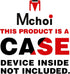 Mchoi Shockproof Carrying Case for Hot Wheels, Toy Car Organizer for 20 Cars, Red Case Only