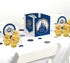 JC HUMMINGBIRD JCHB12 Pieces Fillable Gold Crown with Flower Pouch, Party Favors