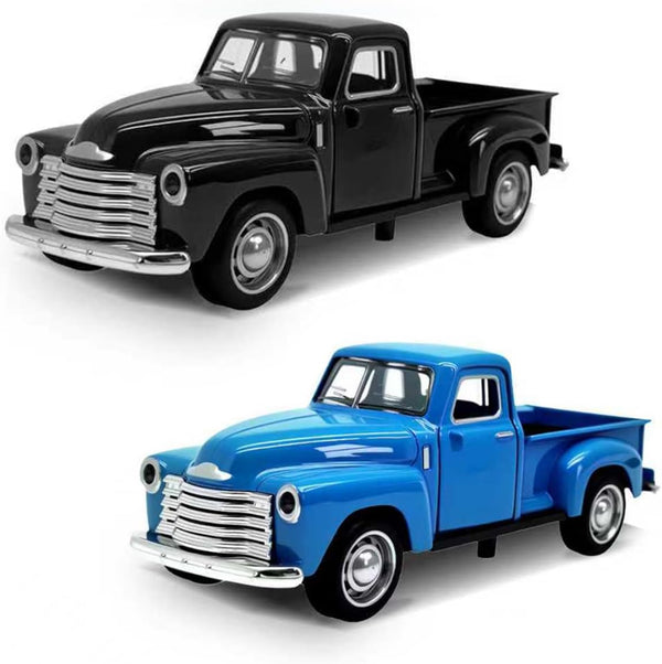 AGSIXZLAN 2Pcs Little Blue/Black Truck Toy for Toddlers 2 3 4 5 6