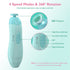 Baby Electric Nail Trimmer with LED Light, 10 Grinding Heads, Safe Electric Nail File for Newborns and Kids.