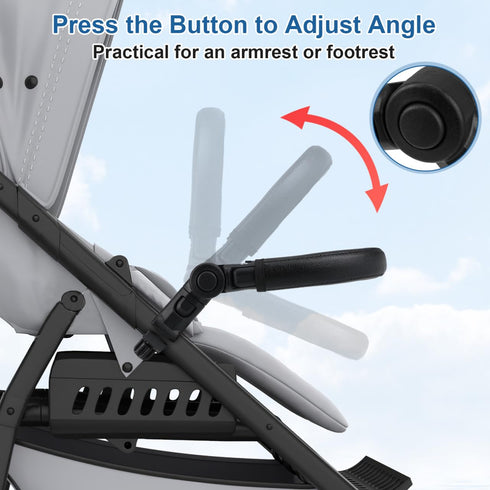 Universal Black PU Leather Stroller Armrest - Detachable Bumper Handle for Baby Strollers