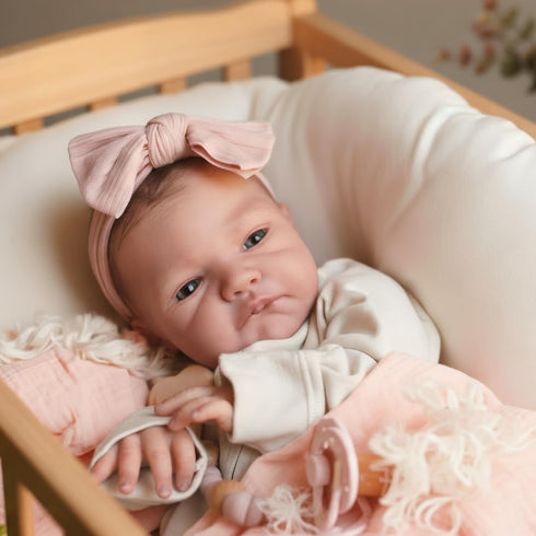 20 Inch 3+ WOOROY Realistic Reborn Baby Dolls - Lifelike Newborn Baby Doll Girl Real Life Baby Dolls with Weighted Soft