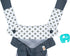 360 Mila Millie Premium Drool and Teething Reversible Cotton Pad - Fits Ergobaby Four Position and Most Baby Carrier