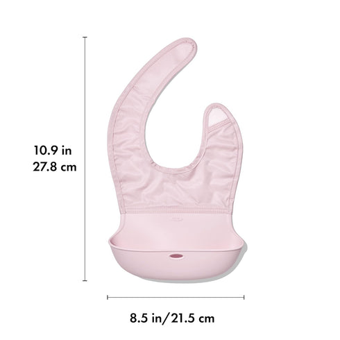OXO Tot Roll-Up Bib, 2 Pack - Drizzle and Blossom