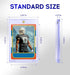 Basthalan 50ct 35pt Magnetic Card Holder, One Touch Card Holder, U-V Protectors Hard Plastic for Trading Cards, Magnet