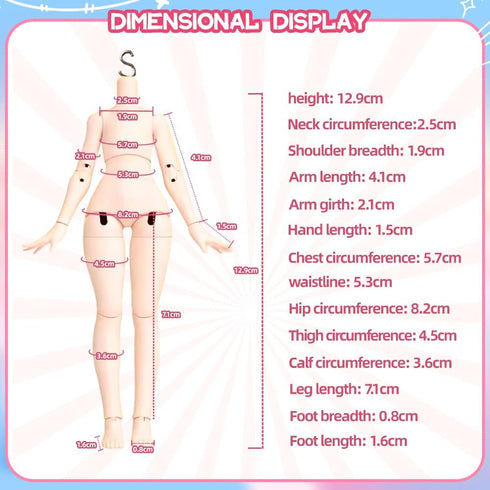 1/12 OB11 Minty The Fantasy Forest Series BJD Doll Size Action Figures Collectable Anime Figures Dolls Mystery Box