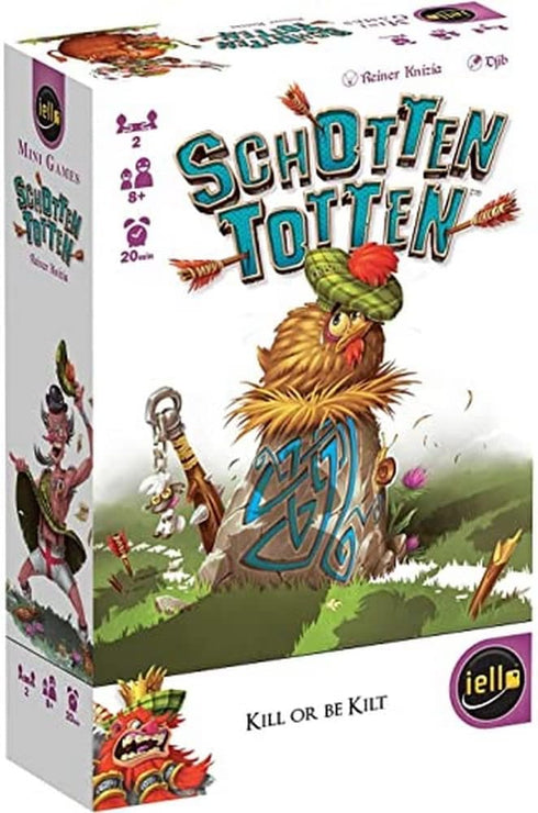 IELLO: Schotten Totten Strategy Board Game, Easy to Learn, for 2 Players, 20 Minute Play Time, Ages 8 and Up
