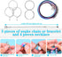 AIPRIDY Charm Bracelet Making Kit, Unicorn Mermaid Crafts Gifts Set for Girls 5-12 Years Old
