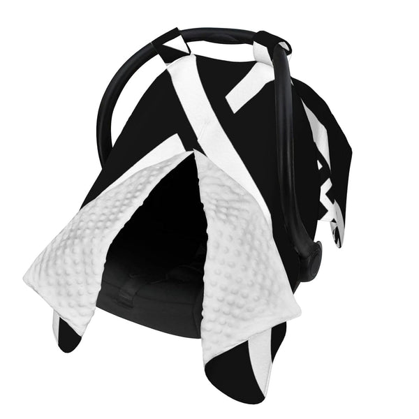 CQMZJHU Lacrosse Sticks Crossed Baby Car Seat, Rain Shelter, Multifunctional Nursing Cover for