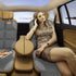 600D SMART ELF Car Seat Protector for Child Car Seat - Waterproof Fabric Baby Seat Protectors for Non-Slip Backing Mesh