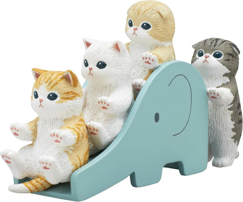 Kitan Club Mofusand Cats on Slide Blind Box - 1 of 4 Collectable Mini Figurines