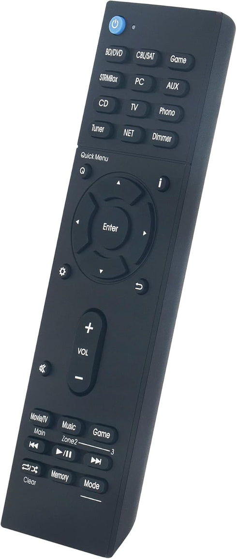RC-913R Replacement Remote for Integra Audio Control DRX-R1.1, DRX-7.1, DRX-5.2, DRX-4.2 Models