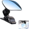 QQWD Car Seat Mirror for Baby Rear Facing, 3.5" x 2.2" HD Glass