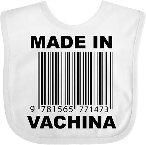 inktastic Funny Baby Bib Made in Vachina