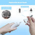 Set Electric Baby Bottle Brush with Rechargeable Electric Bottle Brush Cleaner and Replaceable Silicone Bottle Brushes
