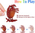 CIUGEO 32 Swimming PCS Assorted Wind-up Toys for Kids, Bulk Windup Animals Walking Jumping Flipping Clockwork Toys