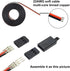 30 Sets Servo Connector Kit, Male Female Plug Crimp Pin, Compatible with Futaba JR Hitec Spektrum RC Connectors