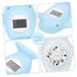 KOMBIUDA Whale Shaped Electric Bath Thermometer Accurate Cartoon Water Room Temperature Monitor Essential Bath